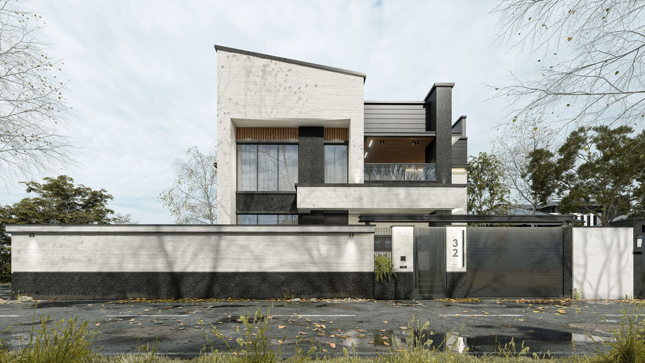 طراحی ویلای مدرن چاف در لنگرود - آقای عبدالهی