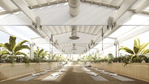 طراحی مرکزی یوگا - پاساژ گرند سنتر در لاهیجان